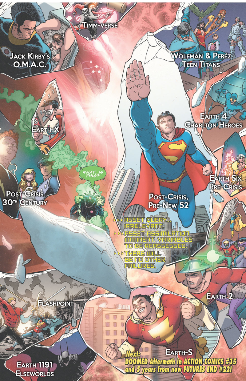 Illustration for article titled Is DC About To Undo The New 52 Comics Universe?!